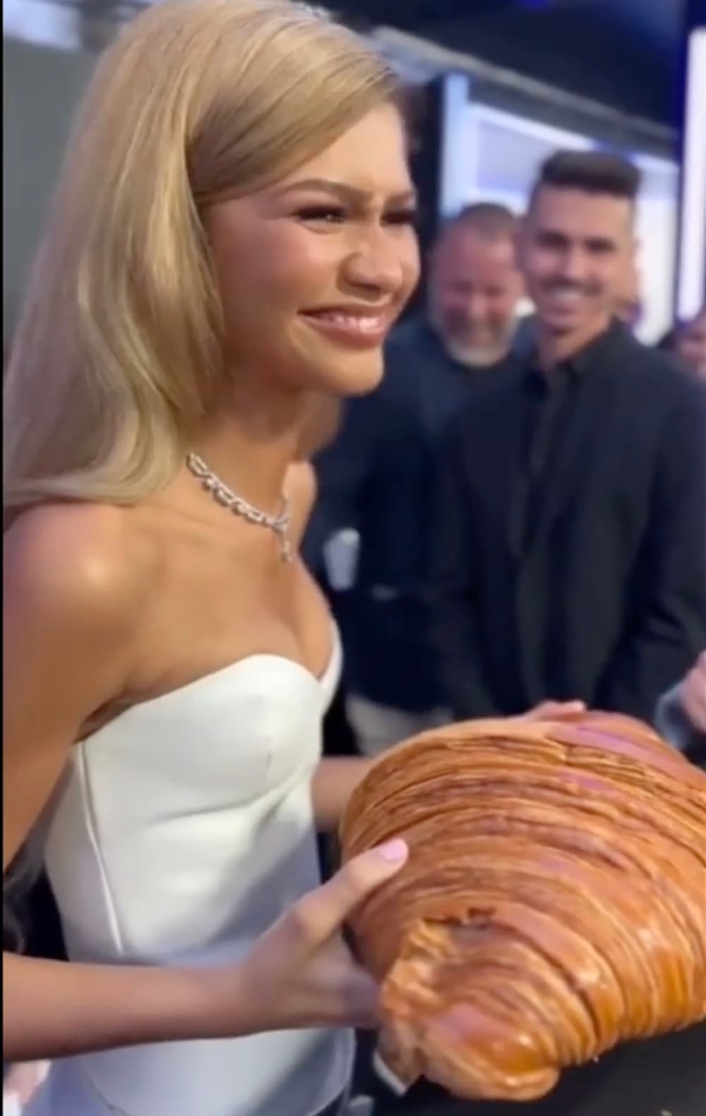 Cover Image for Zendaya gifted giant croissant